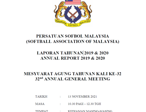 32nd SAM Annual General Meeting 2020 & 2021, Date: 13th November 2021, Time: 10.30am, Venue: Online Meeting, Kuala Lumpur, Malaysia