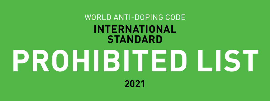 world anti doping code international standard prohibited list